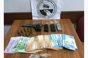 Σύλληψη για οπλοκατοχή και κατοχή ναρκωτικών στη Θεσσαλονίκη από αστυνομικούς του Κιλκίς