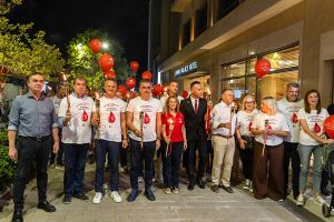 Στη Θεσσαλία η Φλόγα της Αγάπης με τον Γ.Γ. του Παγκόσμιου Οργανισμού Αιμοδοσίας κ. Θεολόγο Ζώτο