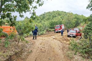 Αντιπυρική ζώνη στα Ριζανά για την προστασία της δασικής περιοχής