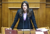 Θερμό επεισόδιο στη Βουλή με τη Ζωή Κωνσταντοπούλου