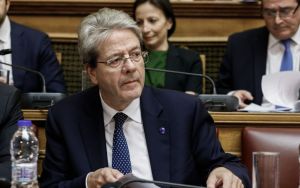 Π. Τζεντιλόνι: 4 δισ. ευρώ στην Ελλάδα τον Ιούλιο από την πρώτη προχρηματοδότηση του Εθνικού Σχεδίου Ανάκαμψης