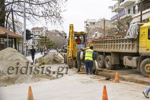 Εργασίες εκσκαφής για φυσικό αέριο σε Κιλκίς, Καμπάνη και Μάνδρες