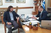Συνάντηση Πέτρου Παππά με τον δήμαρχο Κιλκίς Δημήτρη Κυριακίδη