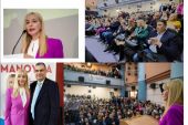 Η Μαρία Μανούκα γέμισε το Πολιτιστικό Κέντρο Ευόσμου – Πλούσιο φωτορεπορτάζ