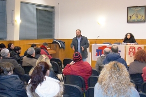 Εκδήλωση για το ασφαλιστικό από ΠΑΜΕ, συνταξιούχους και γυναίκες