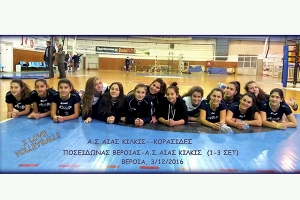 Α.Σ.ΑΙΑΣ ΚΙΛΚΙΣ – ΒΟΛΕΪ : ΝΙΚΗΣΑΝ στον 1ο τους αγώνα και οι Κορασίδες