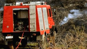Συναγερμός για την πυρκαγιά στη Χωριστή Δράμας