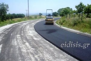 Εργασίες συντήρησης στην Παλαιά Εθνική Οδό 65 Θεσσαλονίκης–Κιλκίς από την Περιφέρεια