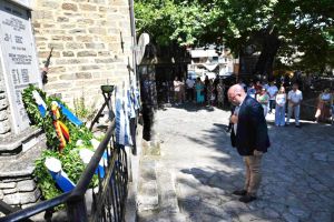 Στις εκδηλώσεις μνήμης για το ολοκαύτωμα του Λεχόβου ο Αντιδήμαρχος Θεμιστο-κλής Κοσμίδης
