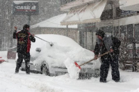 Υποχωρούν τα έντονα καιρικά φαινόμενα στη Β. Ελλάδα