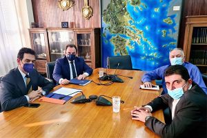 Συνάντηση του Γ. Γεωργαντά με τον Πρόεδρο του ΟΣΕ - Διασφαλίστηκε η χρηματοδότηση για τη σύνδεση της ΒΙ.ΠΕ. με το Δίκτυο του ΟΣΕ