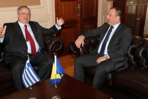 Κοτζιάς-Τσρνάντακ: Εμβάθυνση σχέσεων Ελλάδας και Βοσνίας-Ερζεγοβίνης
