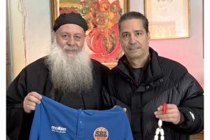 Ο Γιάννης Σφαιρόπουλος επισκέφθηκε τη Γουμένισσα