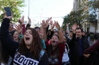 Σε εξέλιξη μαθητικό συλλαλητήριο στα Προπύλαια