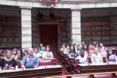 Οι μαθητές της Στ’ τάξης του 4ου Δημοτικού Κιλκίς στη Βουλή
