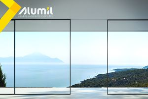 Minimal Παράθυρα ALUMIL: Η απόλυτη έκφραση σύγχρονου Design & Τεχνολογίας