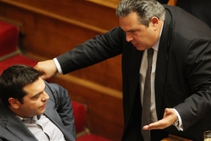 Επικοινωνία και επικείμενη συνάντηση Τσίπρα- Καμμένου για συγκυβέρνηση