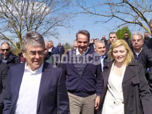 Στο περιβαλλοντικό πάρκο Δερβενίου ο Κυριάκος Μητσοτάκης: «Θα είναι μια όαση για τη δυτική Θεσσαλονίκη»