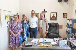 Εκπρόσωποι του Δήμου Παιονίας επισκέφθηκαν το Κέντρο Κοινωνικής Στήριξης Κιλκίς