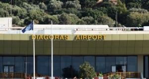 Ρόδος: Ματαίωση πτήσης λόγω ισχυρών ανέμων