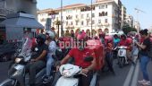 Θεσσαλονίκη: Συγκέντρωση και μοτοπορεία διανομέων της e-food στο κέντρο (vids&amp;pics)