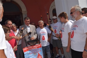 Τη «Φλόγα της Αγάπης» και του εθελοντισμού υποδέχεται το Μαρούσι