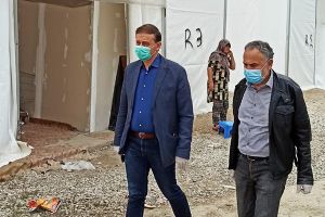 Φραγγίδης: «Το camp της Νέας Καβάλας παραμένει υγειονομική ωρολογιακή βόμβα»