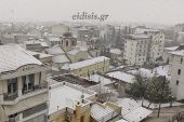 Από το πρωί της Κυριακής ξεκίνησε η χιονόπτωση στο Κιλκίς