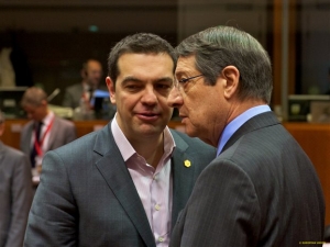 Ενημέρωση Τσίπρα από τον Αναστασιάδη για το Κυπριακό
