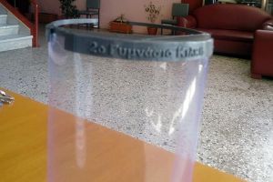 Το 2ο Γυμνάσιο Κιλκίς διέθεσε 350 ασπίδες προσώπου στα σχολεία της πόλης