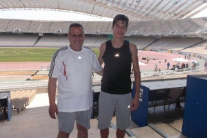 9ος στα 100 μ. με ρεκόρ ο Π. Παπαδόπουλος