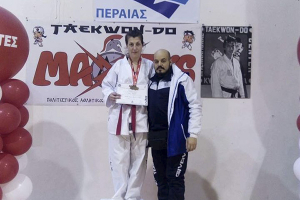 Η Βαρβάρα Σοφιανού του Άθλου κατέκτησε χρυσό στο ταε κβο ντο