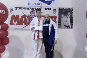 Η Βαρβάρα Σοφιανού του Άθλου κατέκτησε χρυσό στο ταε κβο ντο