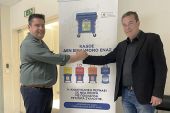 Συζητήσεις για την ενίσχυση του δήμου Παιονίας με μπλε κάδους ανακύκώσης και μεγαλύτερο απορριμματοφόρο