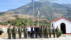 Ο Ν. Δένδιας επισκέφθηκε την Τακτική Διοίκηση του 41 Συντάγματος Πεζικού στη Σαμοθράκη