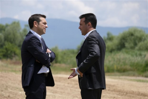 Δικαίωση Ζάεφ από τον Τσίπρα για «μακεδονική εθνότητα»