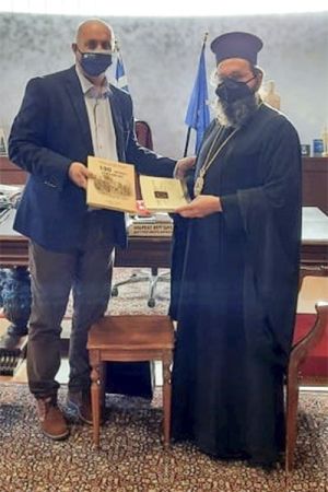 Επίσκεψη του Μητροπολίτη Πολυανής &amp; Κιλκισίου κ.κ. Βαρθολομαίου στον Αντιπεριφερειάρχη Π.Ε. Κιλκίς Ανδρέα Βεργίδη