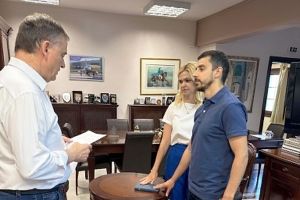 Ορκωμοσία δύο νέων μόνιμων υπαλλήλων στον Δήμο Παιονίας