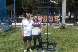 Στα “Σπανίδεια” της Θεσσαλονίκης Ατομική επίδοση &amp; 3η θέση για τη Σ. Καζαντζίδου