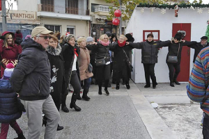 Η Αξιούπολη υποδέχθηκε υπέροχα τη νέα χρονιά