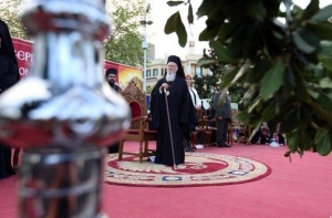 Επίσκεψη του Οικουμενικού Πατριάρχη Βαρθολομαίου στην Αμφίπολη