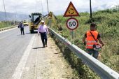 Εργασίες συντήρησης στην Παλαιά Εθνική Θεσσαλονίκης–Κιλκίς από την Περιφέρεια