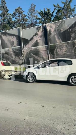 Θεσσαλονίκη: Καραμπόλα οκτώ οχημάτων στην περιφερειακή – Μεγάλο μποτιλιάρισμα (pics &amp; vid)