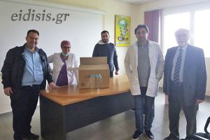 Προσφορά των φαρμακοποιών του ν. Κιλκίς στο Κ.Υ. Πολυκάστρου