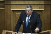 Καμμένος: Η θέση των ΑΝΕΛ θα είναι αρνητική όταν θα έρθει η συμφωνία στη Βουλή