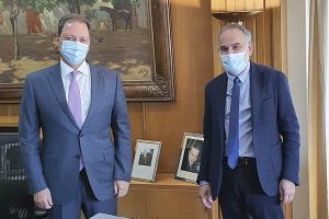 Συνάντηση Φραγγίδη με τον Υπουργό Αγροτικής Ανάπτυξης &amp; Τροφίμων