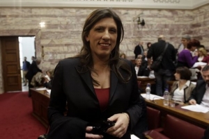 Με 235 ψήφους Πρόεδρος της Βουλής η Ζωή Κωνσταντοπούλου