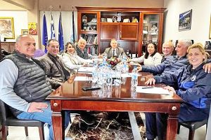 Σύναντηση του Δήομυ Παιονίας με τους προέδρους της δημοτικής ενότητας Ευρωπού