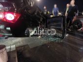 Θεσσαλονίκη τώρα: Σοκαριστικό τροχαίο στην Λεωφόρο Νίκης – Αναποδογύρισε ΙΧ (pics)
