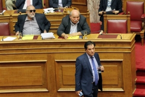 Καβγάς Βούτση - Γεωργιάδη στη Βουλή